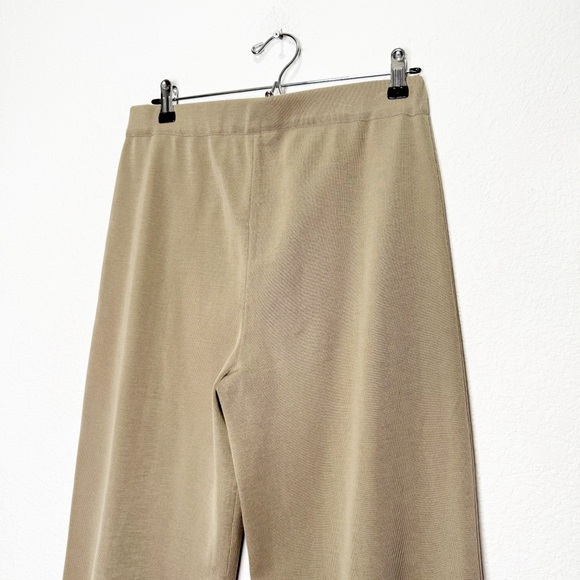Misook Knit Pants Pull On Wide Leg Medium - Picture 6 of 9